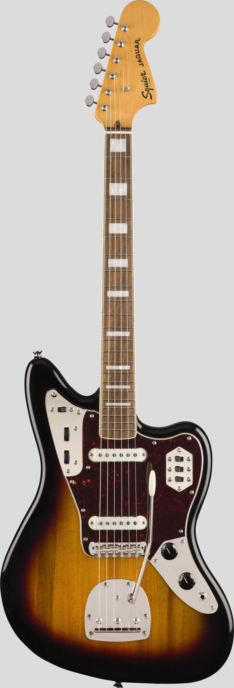 Squier by Fender Classic Vibe 70 Jaguar 3-Color Sunburst 1