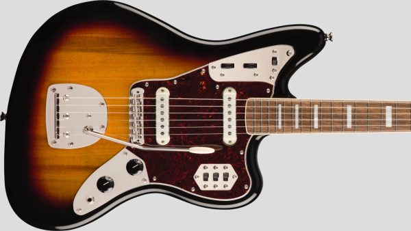Squier by Fender Classic Vibe 70 Jaguar 3-Color Sunburst 0374090500 custodia Fender in omaggio