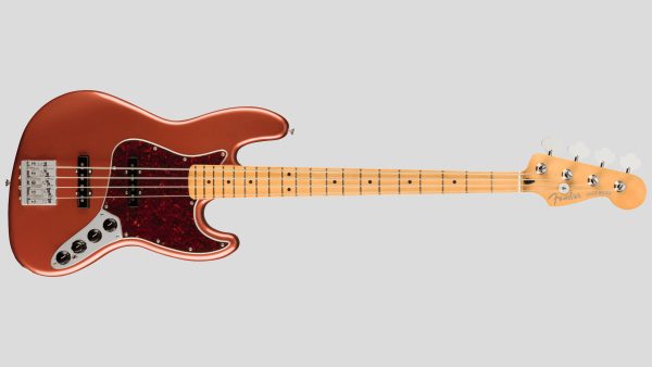 Fender Player Plus Jazz Bass Aged Candy Apple Red 0147372370 Made in Mexico inclusa custodia Fender