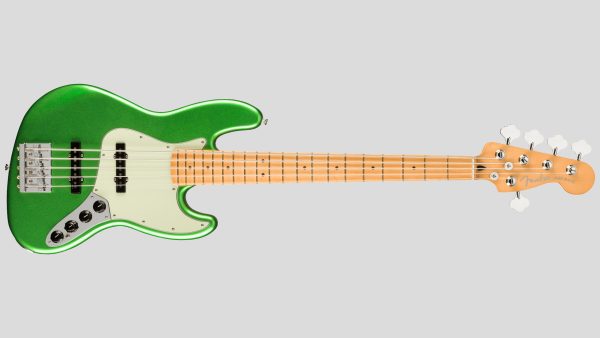 Fender Player Plus Jazz Bass V Cosmic Jade 0147382376 Made in Mexico inclusa custodia Fender