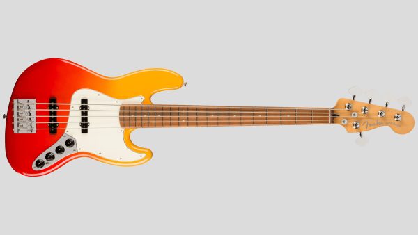 Fender Player Plus Jazz Bass V Tequila Sunrise 0147383387 Made in Mexico inclusa custodia Fender