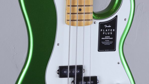 Fender Player Plus Precision Bass Cosmic Jade 0147362376 Made in Mexico inclusa custodia Fender