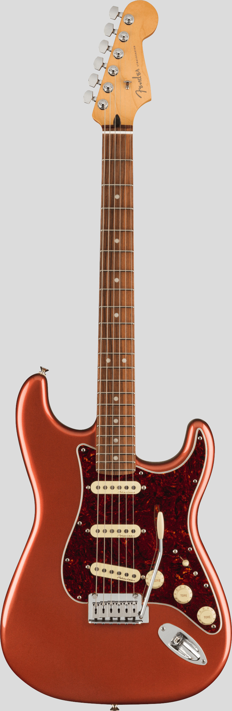 Fender Player Plus Stratocaster Aged Candy Apple Red 1