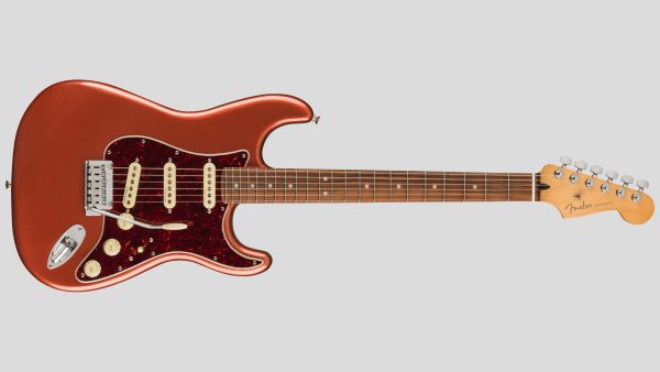 Fender Player Plus Stratocaster Aged Candy Apple Red 0147312370 inclusa custodia Fender