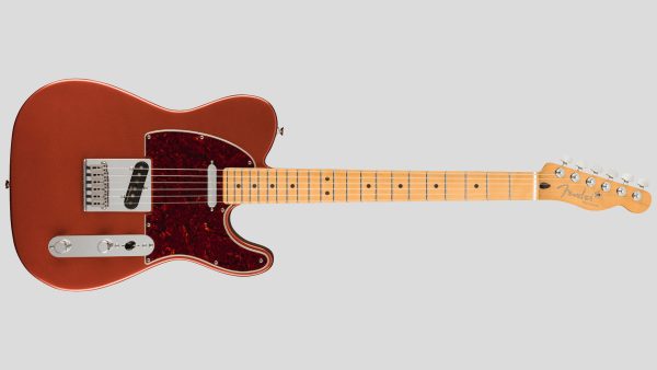 Fender Player Plus Tele Aged Candy Apple Red 0147332370 Made in Mexico inclusa custodia Fender