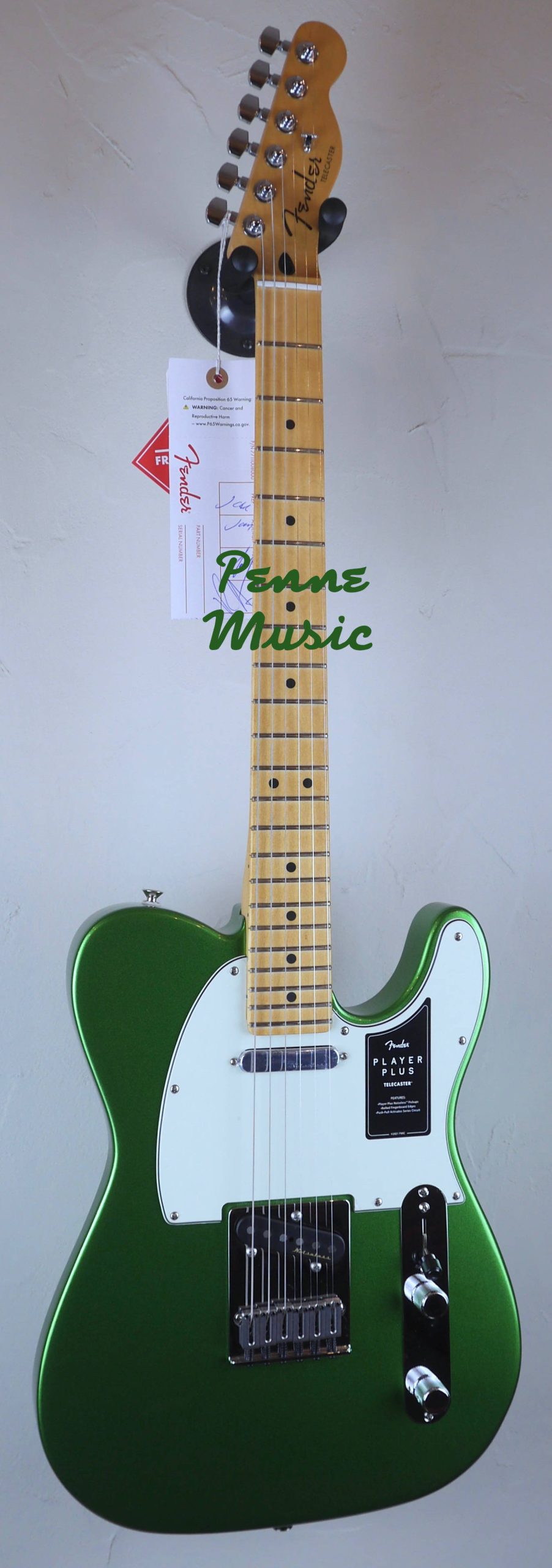 Fender Player Plus Telecaster Cosmic Jade 1