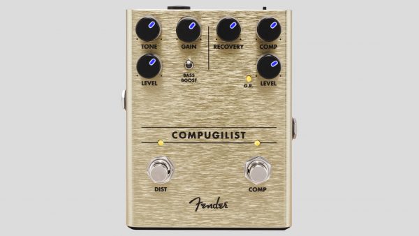 Fender Compugilist Compressor / Distortion Pedal 0234551000 Independently Switchable