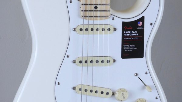 Fender Limited Edition American Performer Stratocaster Olympic White 0174702705 Made in Usa