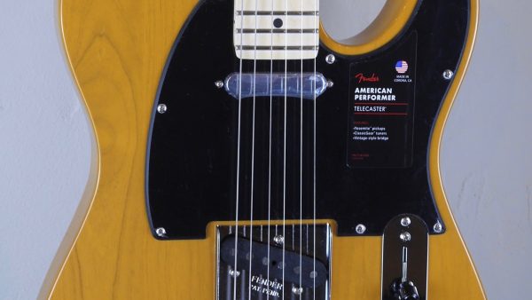 Fender Limited Edition American Performer Telecaster Butterscotch Blonde 0174701750 Made in Usa