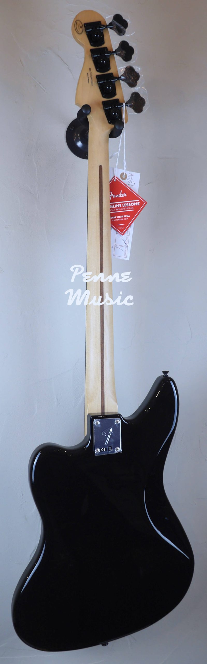 Fender Limited Edition Player Jaguar Bass Black with Ebony Fingerboard 2