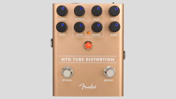 Fender MTG Tube Distortion Pedal 0234539000 Real Tube-Driven Distortion Pedal