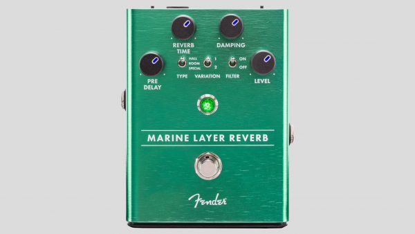 Fender Marine Layer Reverb Pedal 0234532000 Hall, Room and Shimmer Reverb Types