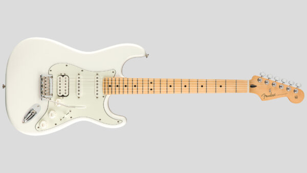 Fender Player Stratocaster HSS Polar White MN 0144522515 con custodia Fender in omaggio
