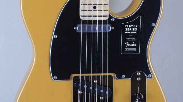Fender Player Telecaster Butterscotch Blonde 0145212550 con custodia Fender in omaggio