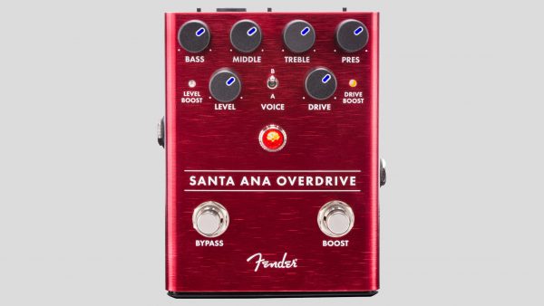 Fender Santa Ana Overdrive Pedal 0234533000 FET Technology for Tube-Like Performance