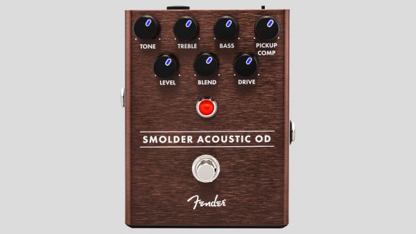 Fender Smolder Acoustic Overdrive Pedal 0234550000 Acoustic Distortion Pedal