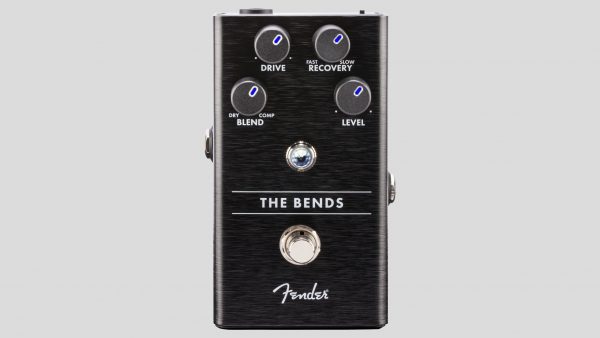 Fender The Bends Compressor Pedal 0234531000 Dual Internal Audio Paths for Low Noise