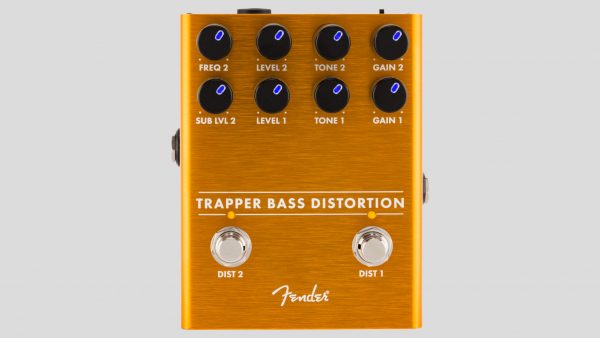 Fender Trapper Bass Distortion Pedal 0234564000 Two Independent Distortion Circuits