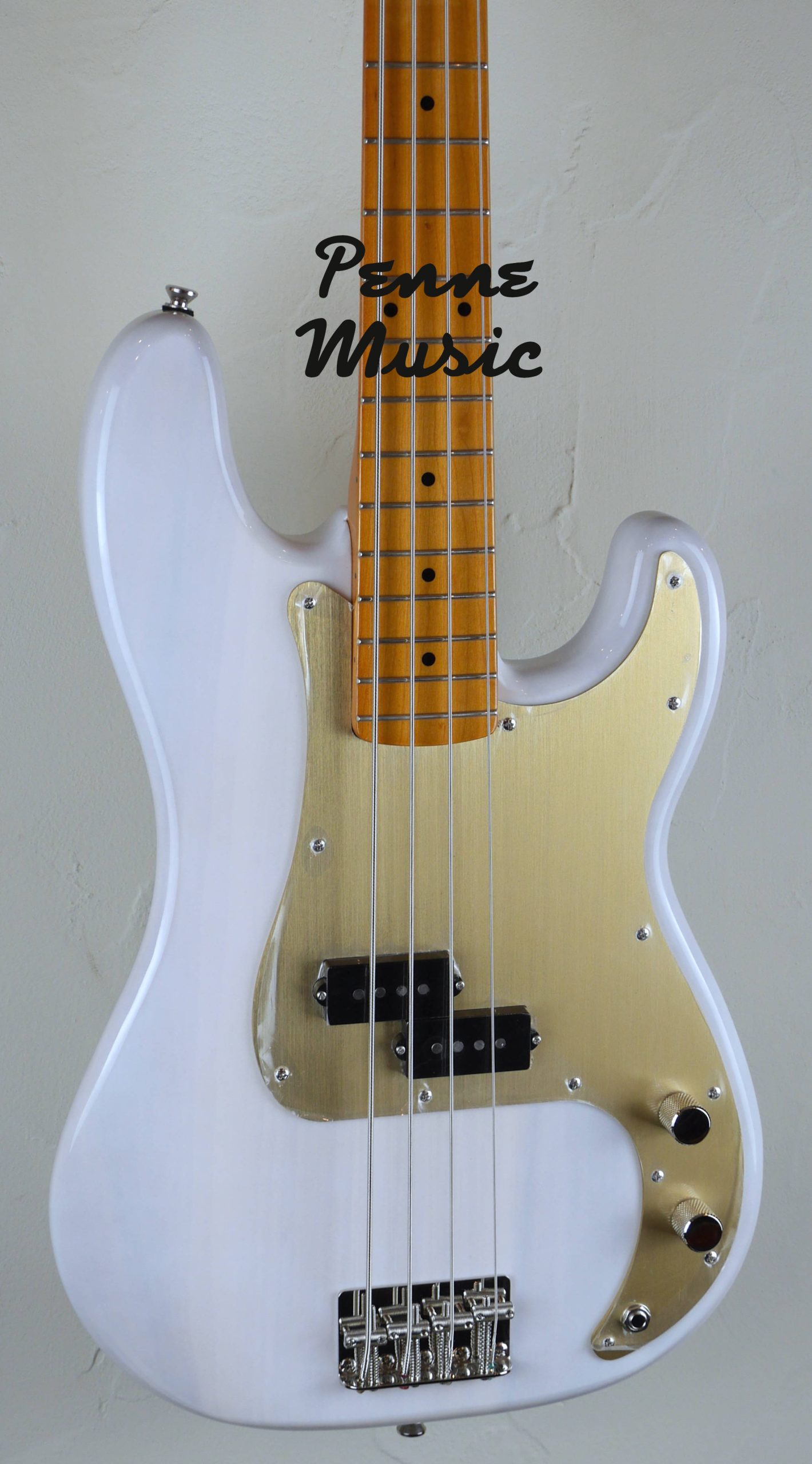 Squier by Fender Limited Edition Classic Vibe Late 50 Precision Bass White Blonde 3