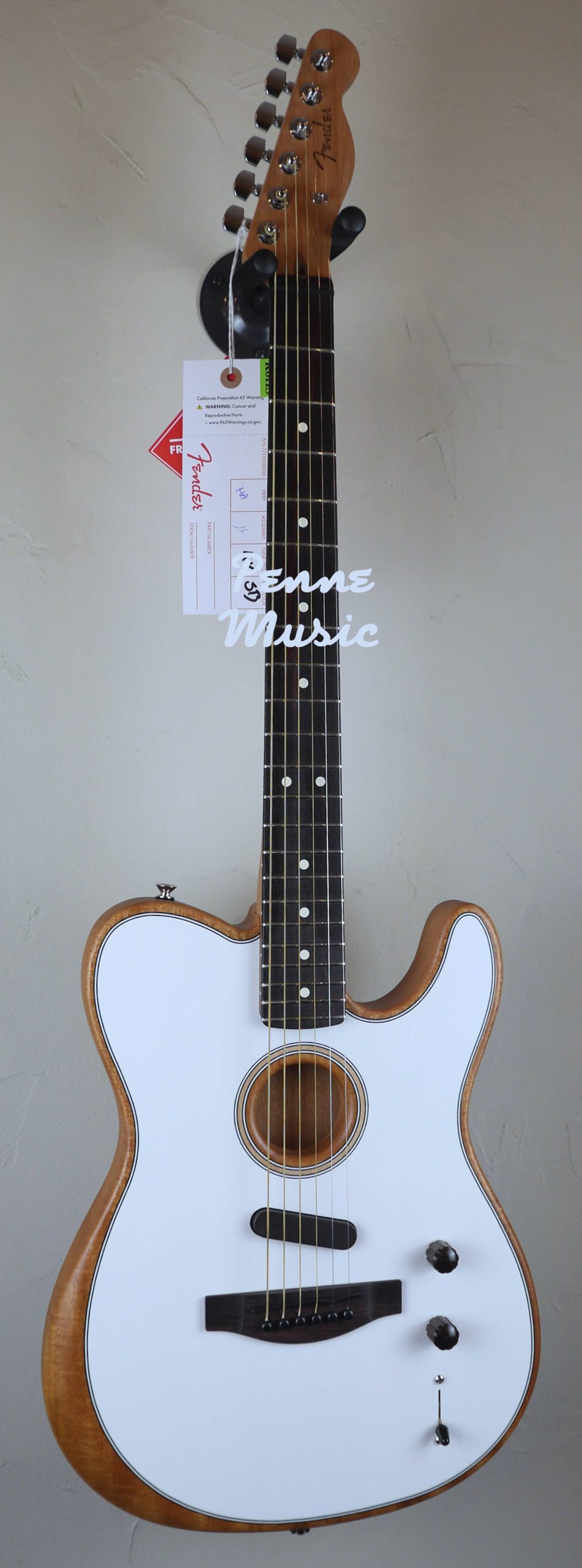 Fender Acoustasonic Player Telecaster Arctic White 1