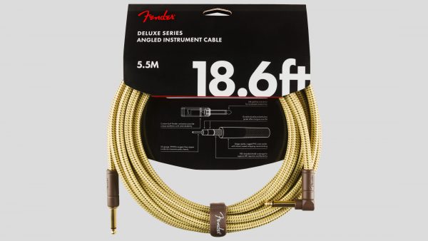 Fender Deluxe Vintage Tweed Cable Jack Straight-Angle 5,5 m 0990820082