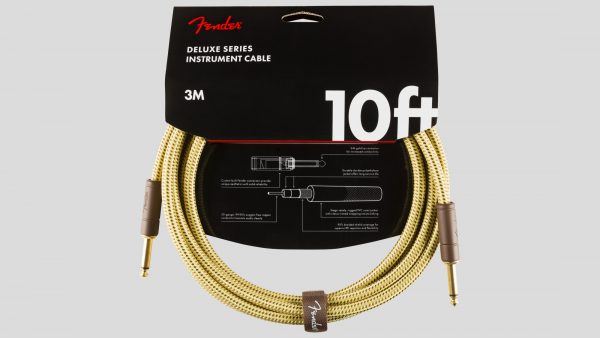 Fender Deluxe Vintage Tweed Instrument Cable Straight Jack 3 metri 0990820089