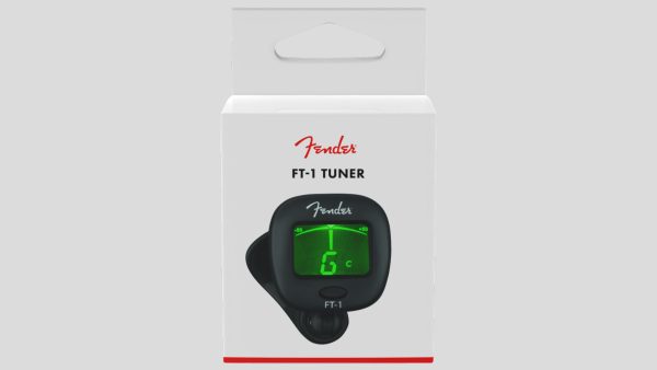 Fender FT-1 Clip-On Tuner 0239978000 cromatico chitarra basso ukulele violino