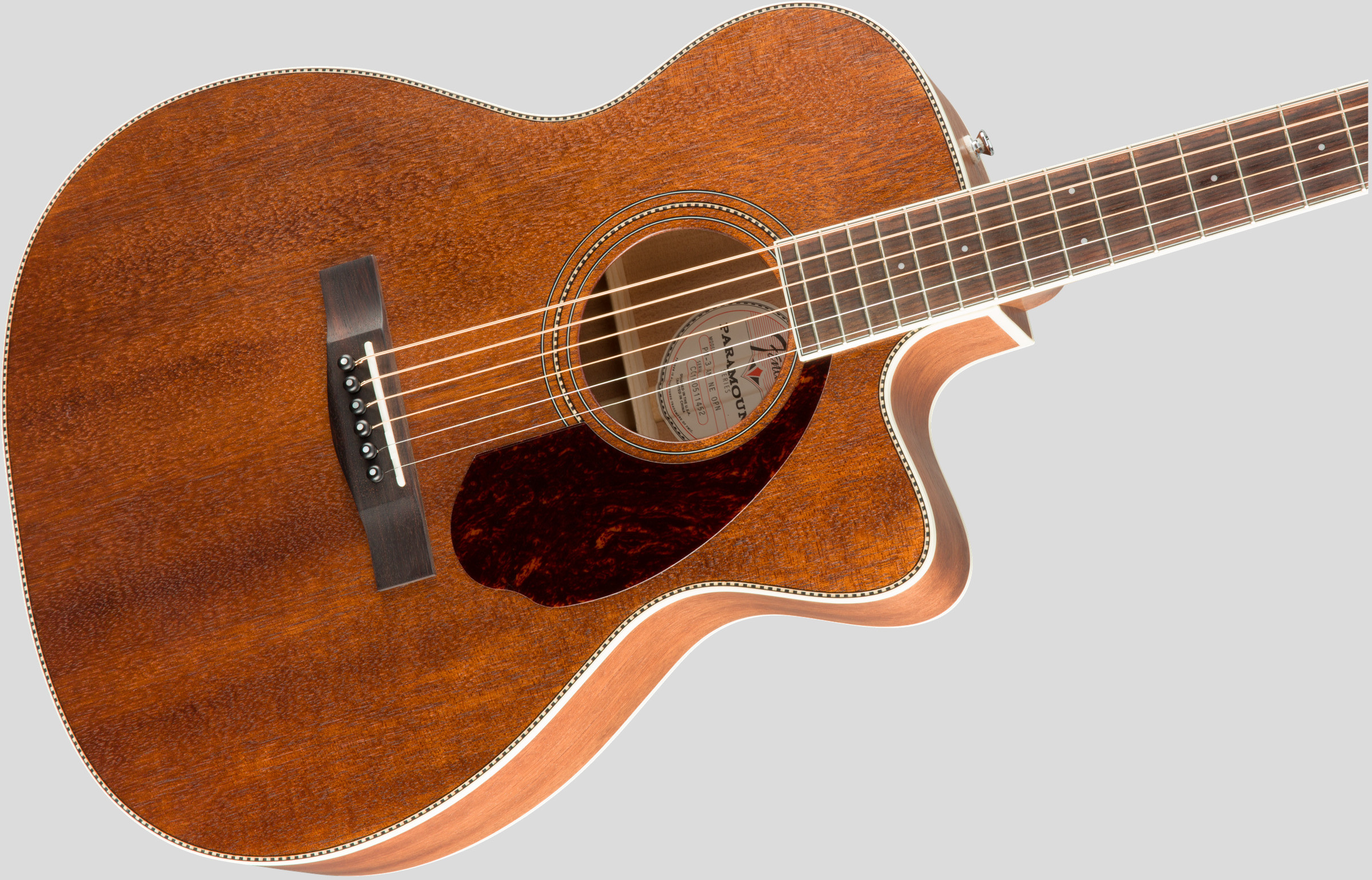 Fender PM-3 Standard Triple-0 All-Mahogany 3