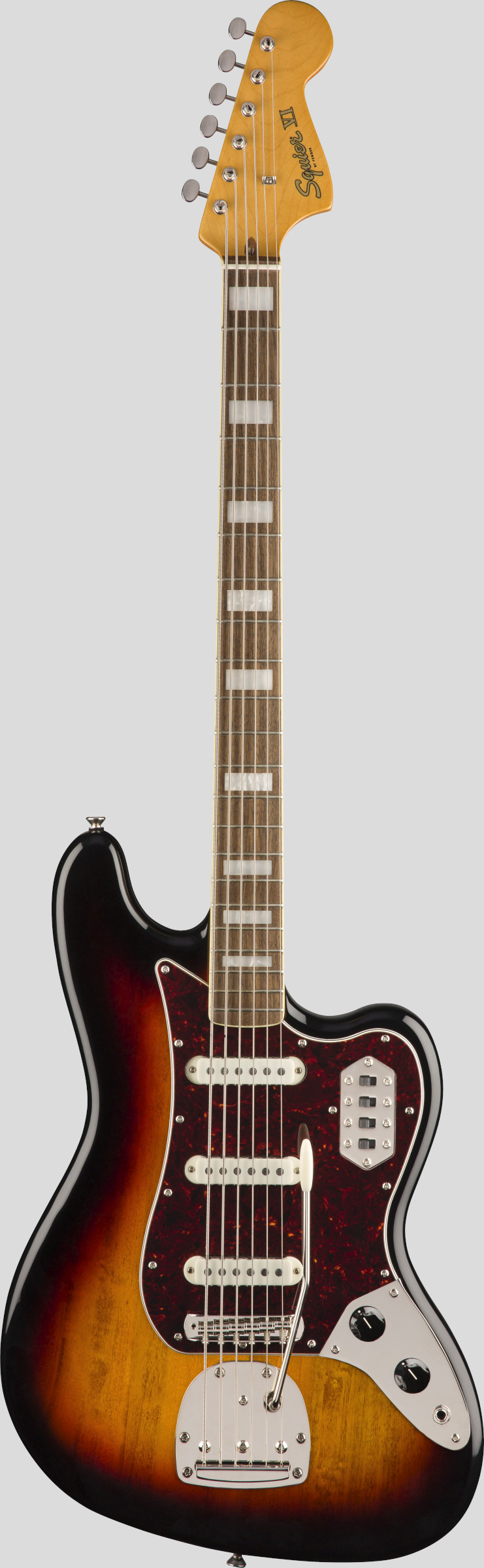 Squier by Fender Classic Vibe Bass VI 3-Color Sunburst 1