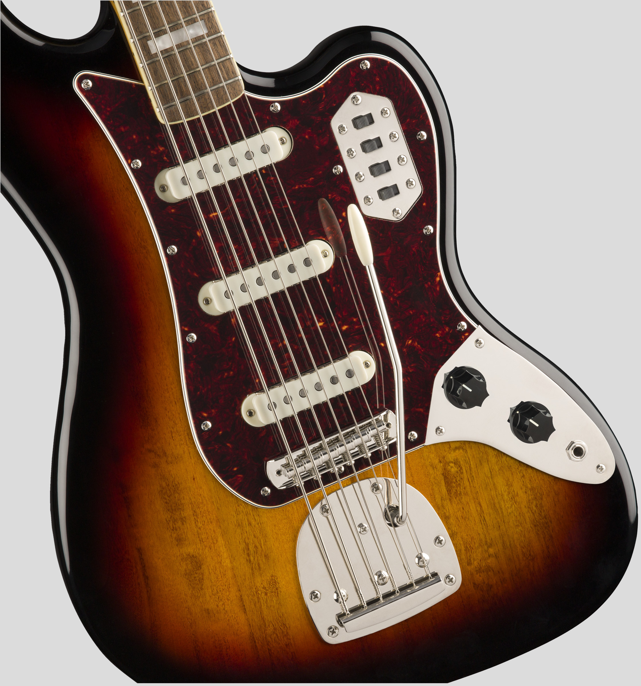 Squier by Fender Classic Vibe Bass VI 3-Color Sunburst 4
