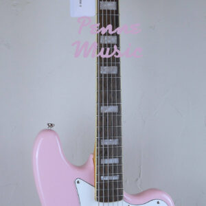 Squier by Fender Limited Edition Classic Vibe Bass VI Shell Pink 1