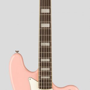 Squier by Fender Limited Edition Classic Vibe Bass VI Shell Pink 1