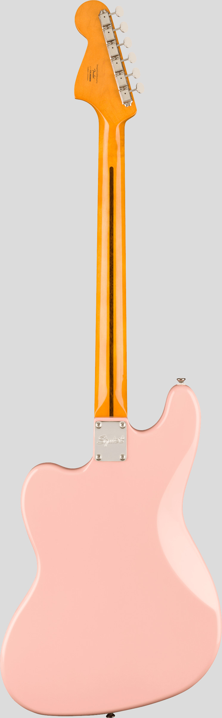 Squier by Fender Limited Edition Classic Vibe Bass VI Shell Pink 2