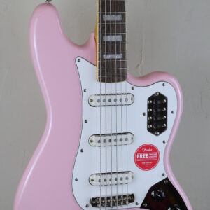 Squier by Fender Limited Edition Classic Vibe Bass VI Shell Pink 3