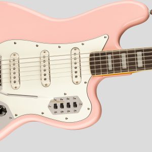 Squier by Fender Limited Edition Classic Vibe Bass VI Shell Pink 3