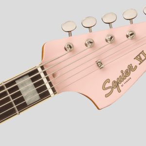 Squier by Fender Limited Edition Classic Vibe Bass VI Shell Pink 5