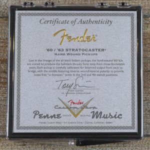 Fender Custom Shop 60/63 Stratocaster Hand-Wound Pickup Set 1