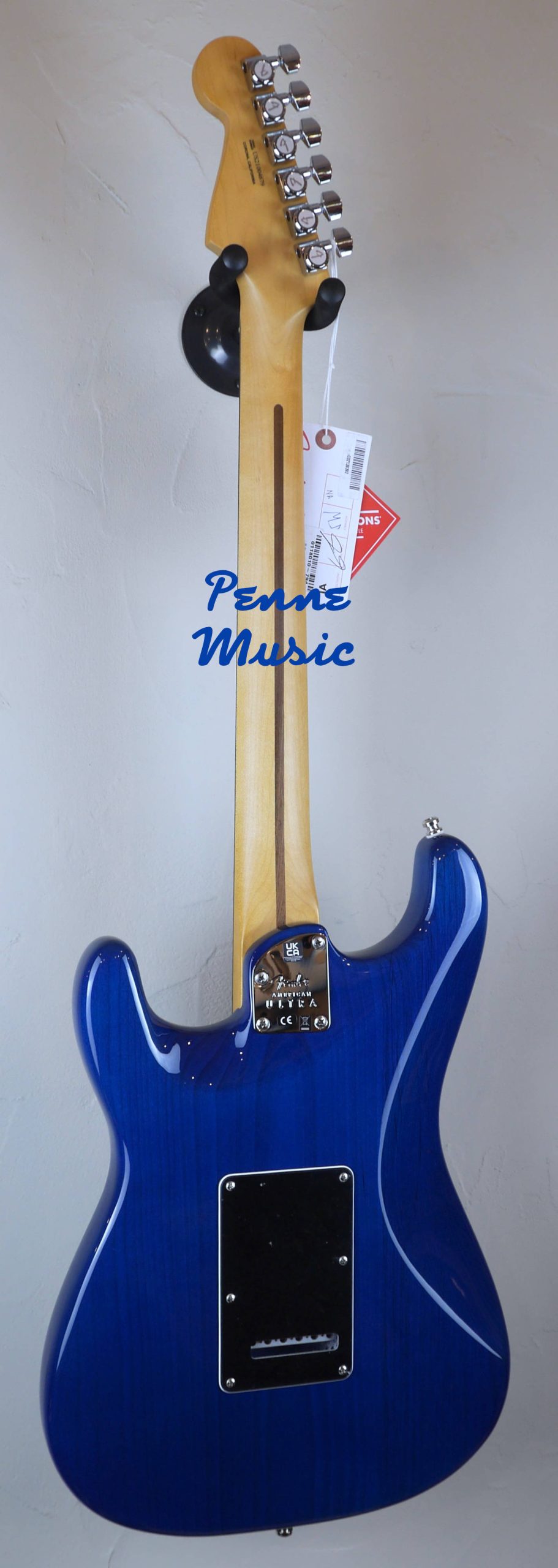 Fender Limited Edition American Ultra Stratocaster Denim Burst 3