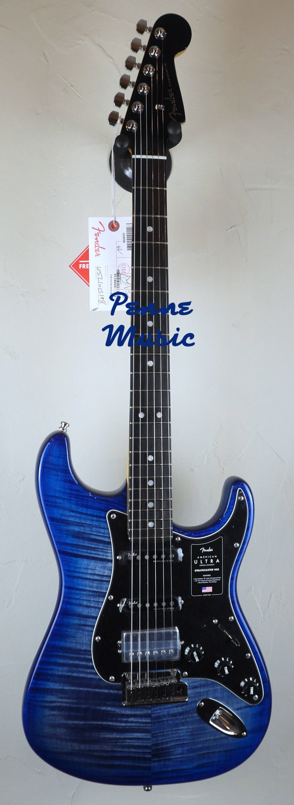 Fender Limited Edition American Ultra Stratocaster HSS Denim Burst 2