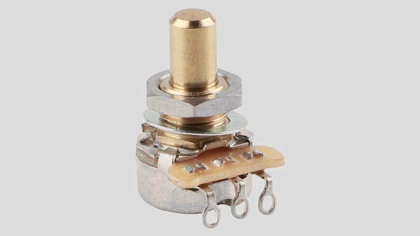 Fender 100k B Taper Mid Boost Solid Shaft Mini Potentiometer 0049443049 Genuine Fender Parts