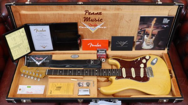 Fender Custom Shop American Custom Stratocaster Amber Natural NOS 9235001546 Made in Usa