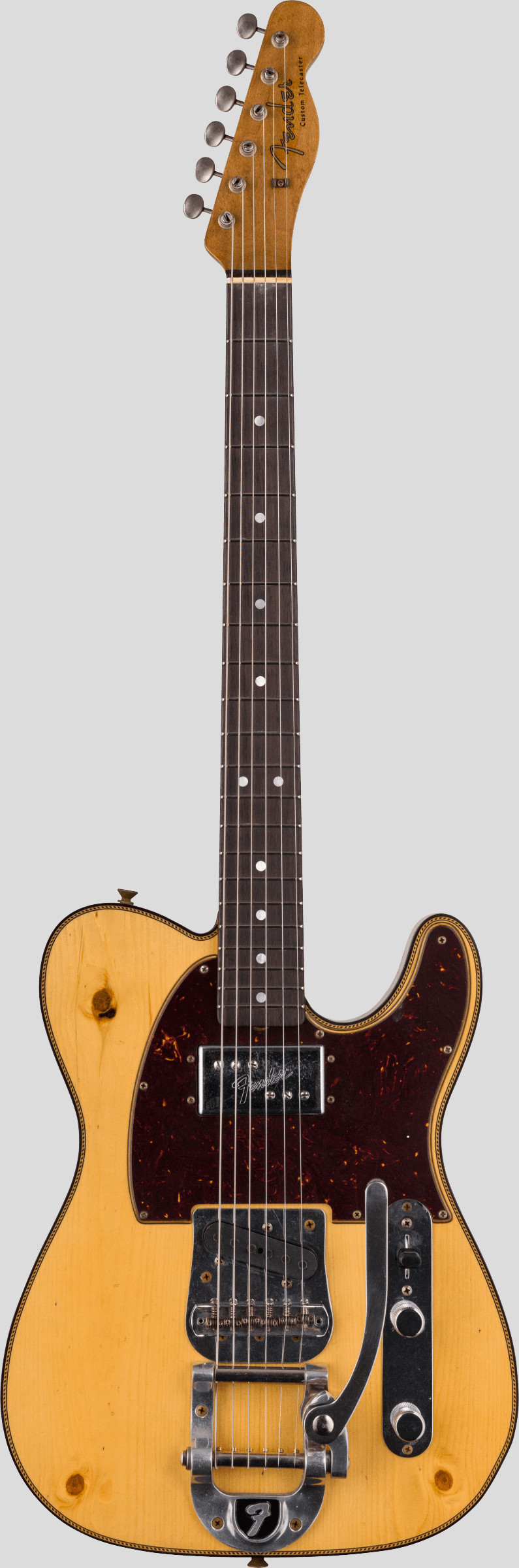 Fender Custom Shop Limited Edition Cunife Telecaster Custom Aged Amber Natural J.Relic 1