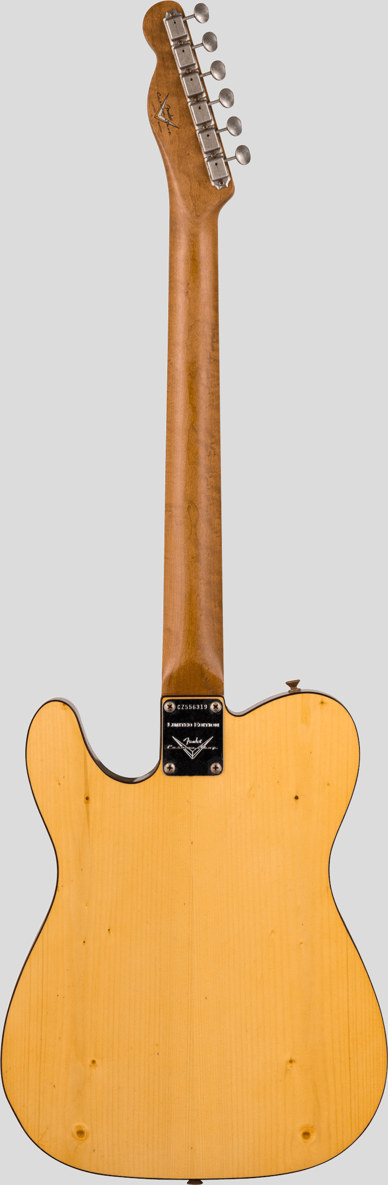 Fender Custom Shop Limited Edition Cunife Telecaster Custom Aged Amber Natural J.Relic 2