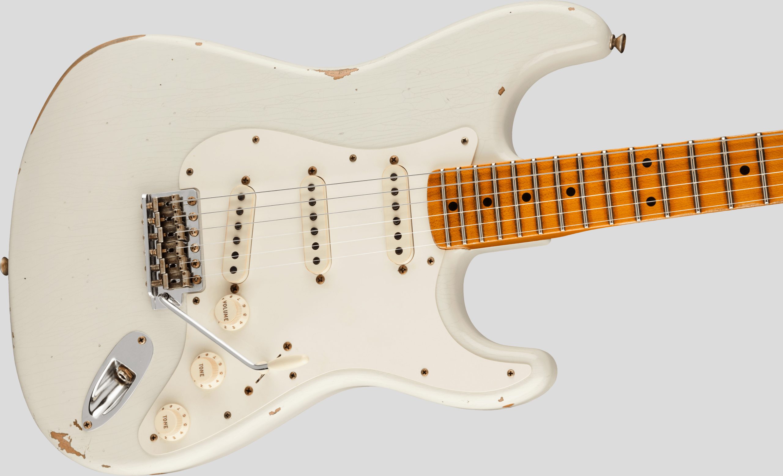 Fender Custom Shop Limited Edition Fat 50 Stratocaster Aged India Ivory Relic 4