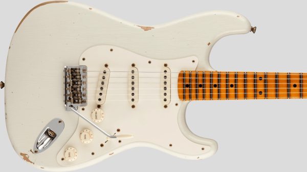 Fender Custom Shop Limited Edition Fat 50 Stratocaster Aged India Ivory Relic 9235001501