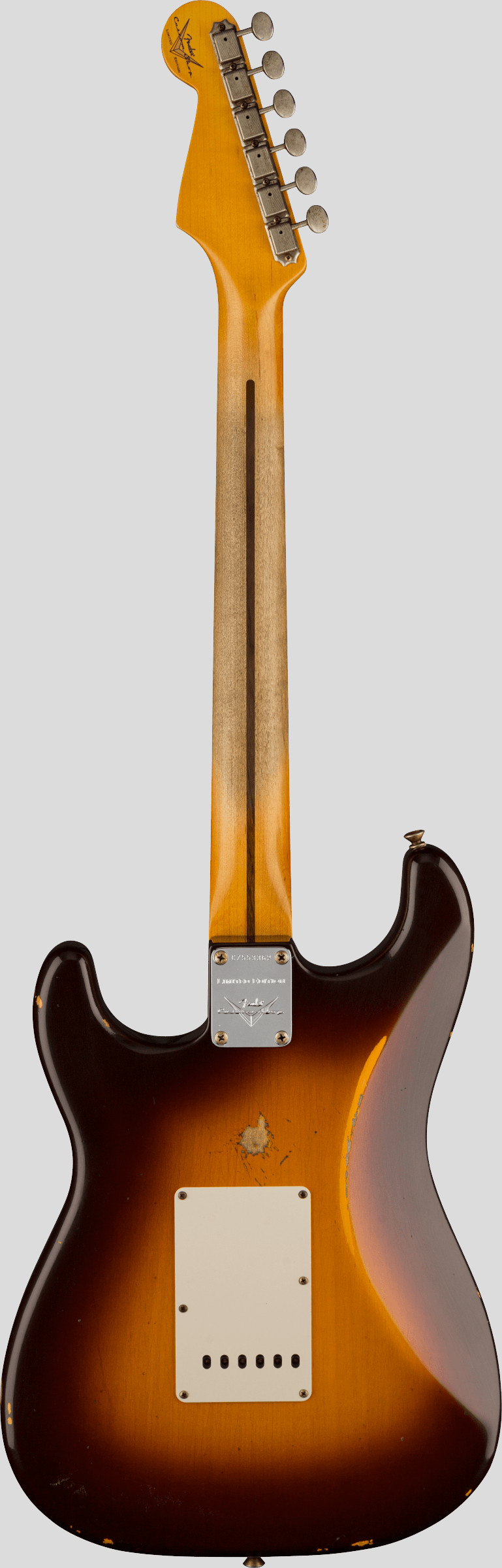 Fender Custom Shop Limited Edition Fat 50 Stratocaster Wide Fade Chocolate 2-Color Sunburst Relic 2
