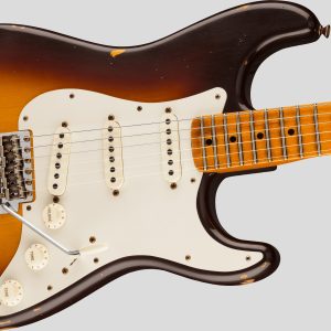 Fender Custom Shop Limited Edition Fat 50 Stratocaster Wide Fade Chocolate 2-Color Sunburst Relic 4