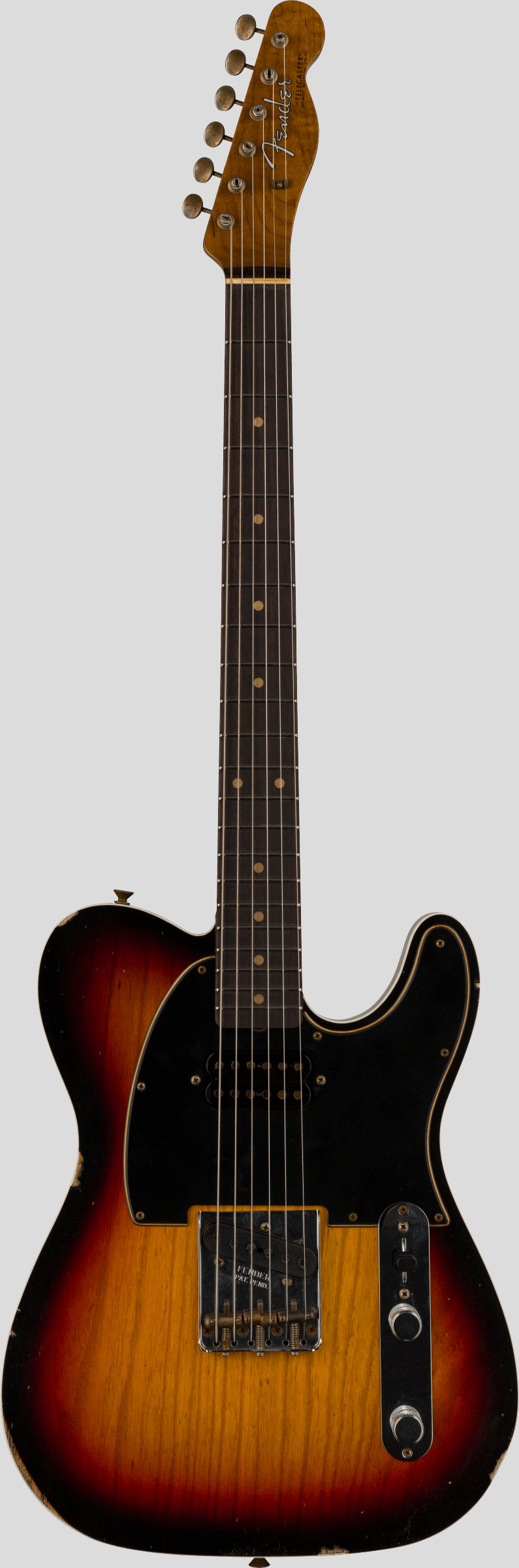 Fender Custom Shop Limited Edition HS Telecaster 3-Color Sunburst Relic 1