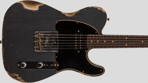 Fender Custom Shop Limited Edition HS Telecaster Aged Charcoal Frost Metallic Relic 9235001523