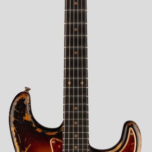 Fender Custom Shop Limited Edition Roasted 61 Stratocaster Aged 3-Color Sunburst SHR 1